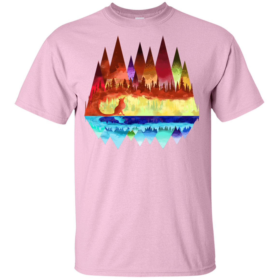 T-Shirts Light Pink / YXS Mirrored Range Youth T-Shirt