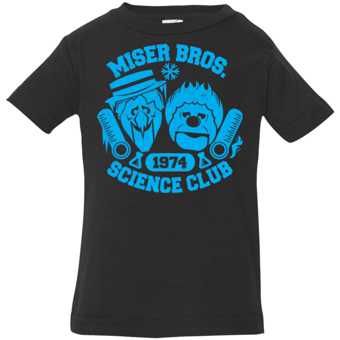 T-Shirts Black / 6 Months Miser bros Science Club Infant PremiumT-Shirt