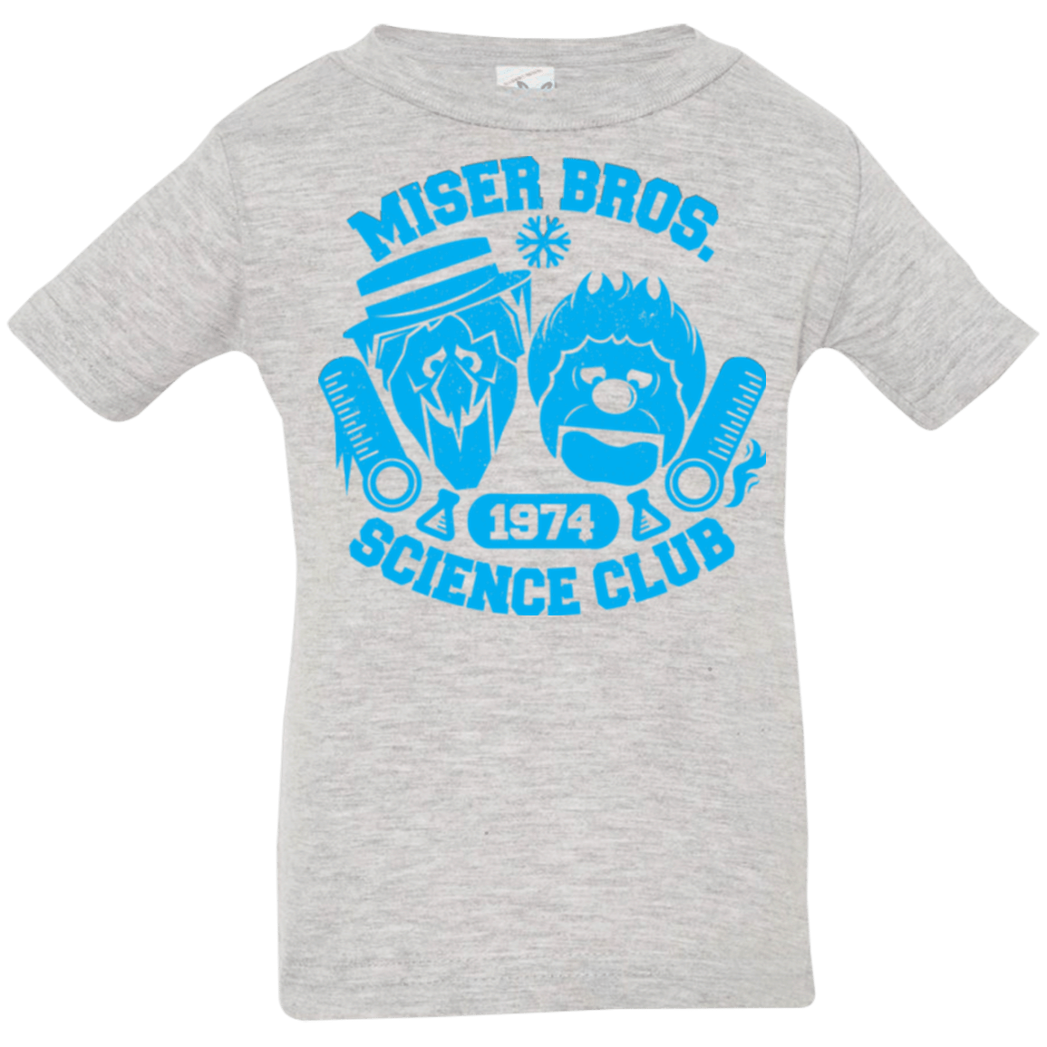 T-Shirts Heather / 6 Months Miser bros Science Club Infant PremiumT-Shirt