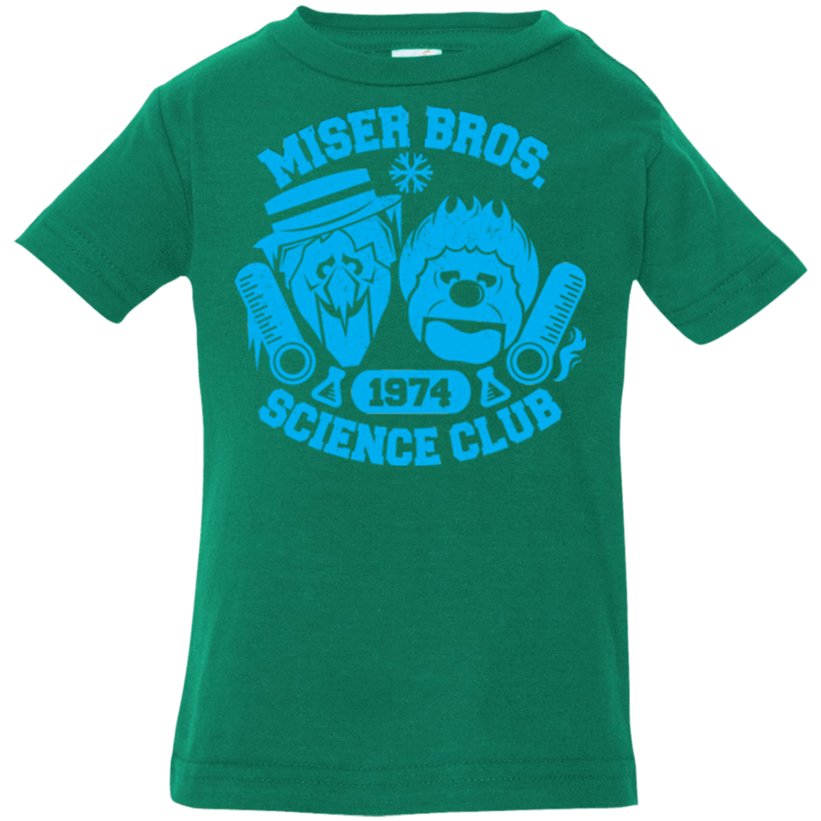 T-Shirts Kelly / 6 Months Miser bros Science Club Infant PremiumT-Shirt