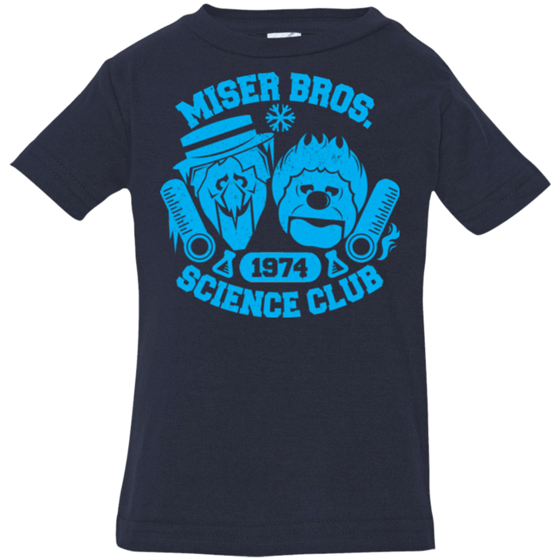 T-Shirts Navy / 6 Months Miser bros Science Club Infant PremiumT-Shirt
