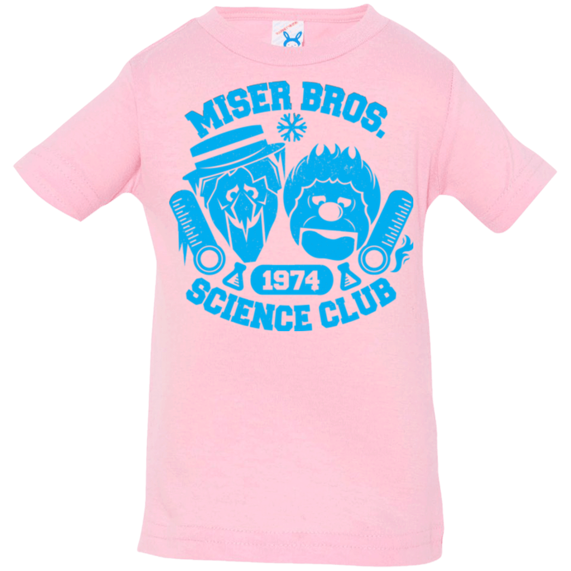 T-Shirts Pink / 6 Months Miser bros Science Club Infant PremiumT-Shirt