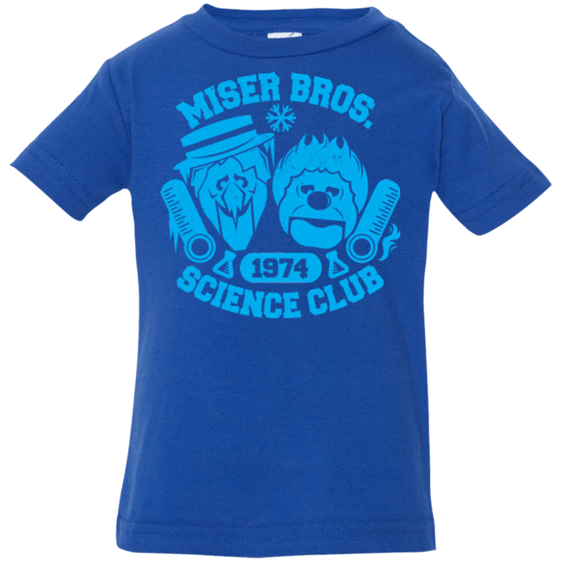 T-Shirts Royal / 6 Months Miser bros Science Club Infant PremiumT-Shirt