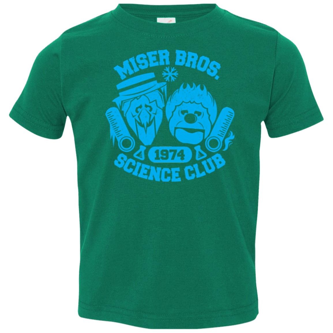 T-Shirts Kelly / 2T Miser bros Science Club Toddler Premium T-Shirt