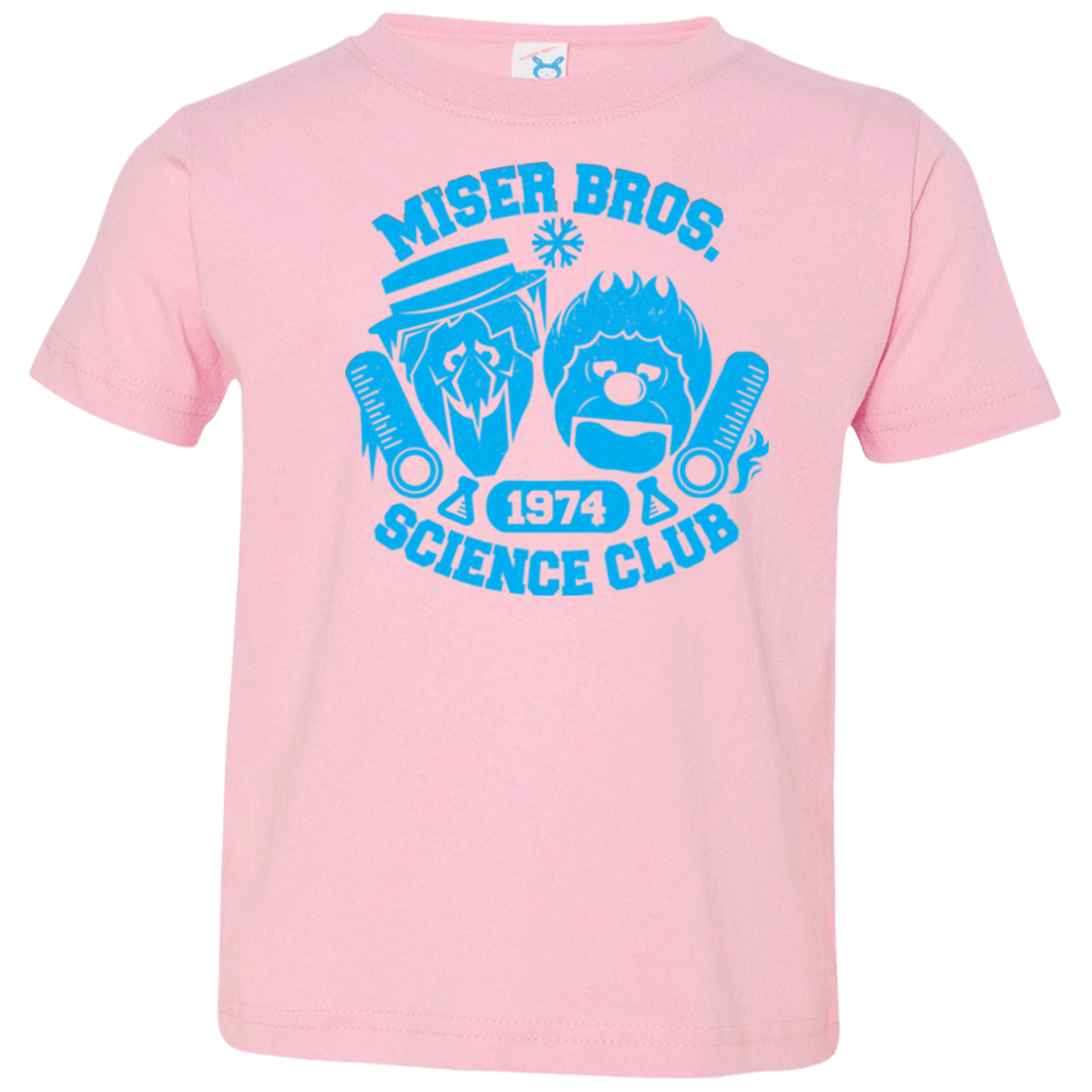 T-Shirts Pink / 2T Miser bros Science Club Toddler Premium T-Shirt