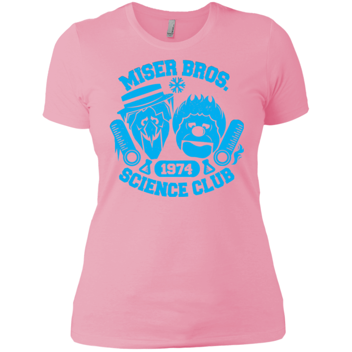 T-Shirts Light Pink / X-Small Miser bros Science Club Women's Premium T-Shirt