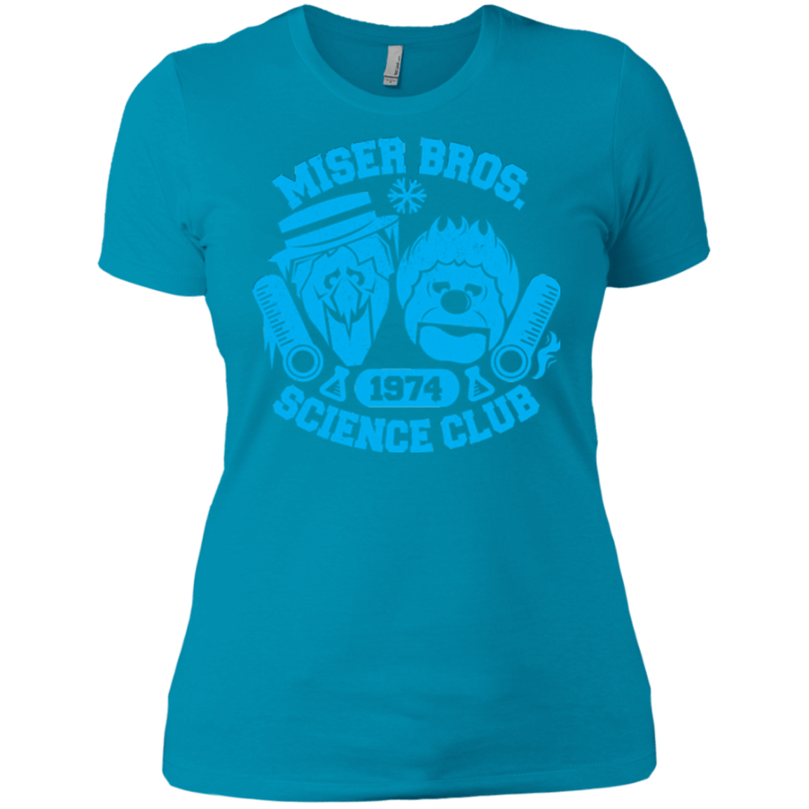 T-Shirts Turquoise / X-Small Miser bros Science Club Women's Premium T-Shirt