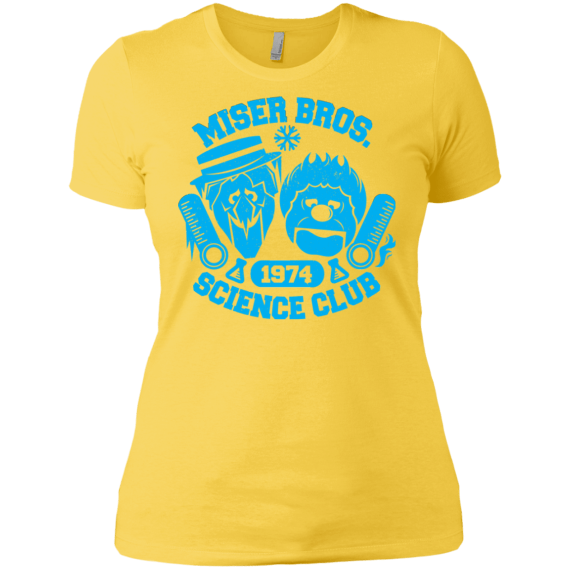 T-Shirts Vibrant Yellow / X-Small Miser bros Science Club Women's Premium T-Shirt