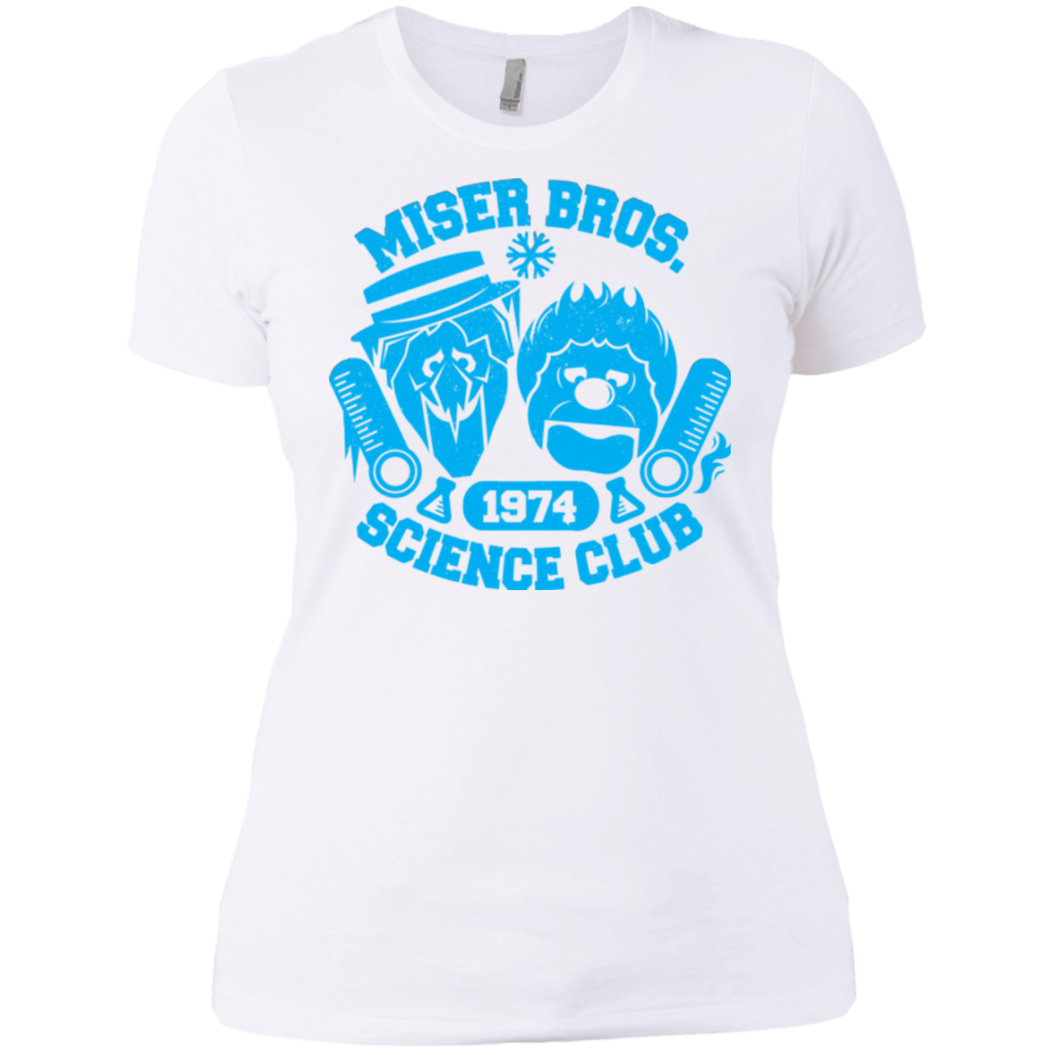 T-Shirts White / X-Small Miser bros Science Club Women's Premium T-Shirt
