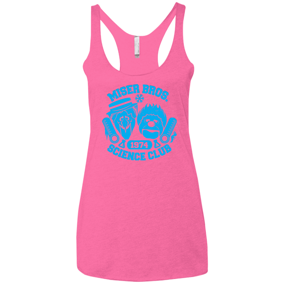 T-Shirts Vintage Pink / X-Small Miser bros Science Club Women's Triblend Racerback Tank