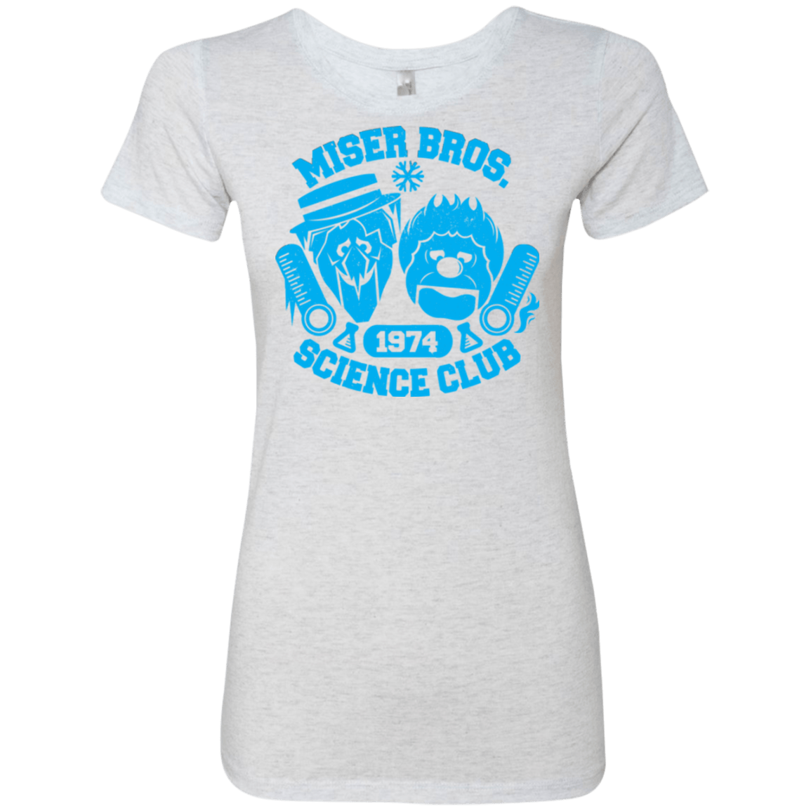 T-Shirts Heather White / Small Miser bros Science Club Women's Triblend T-Shirt