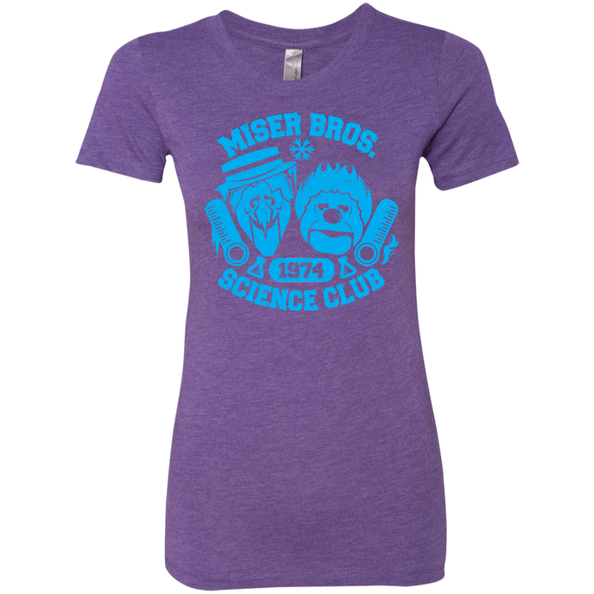 T-Shirts Purple Rush / Small Miser bros Science Club Women's Triblend T-Shirt