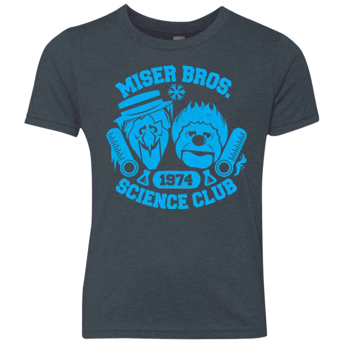 T-Shirts Vintage Navy / YXS Miser bros Science Club Youth Triblend T-Shirt