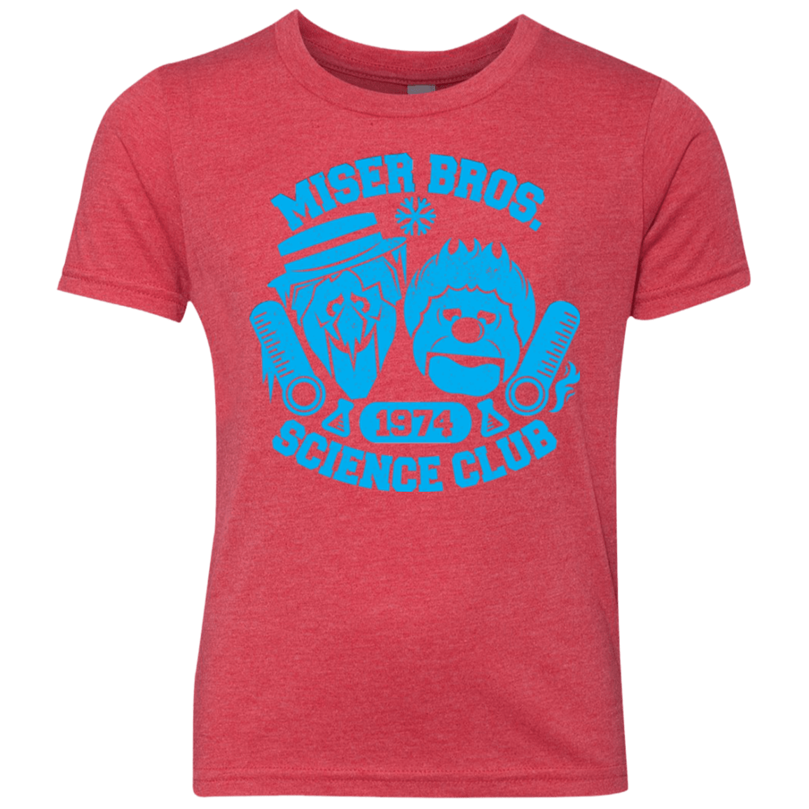 T-Shirts Vintage Red / YXS Miser bros Science Club Youth Triblend T-Shirt