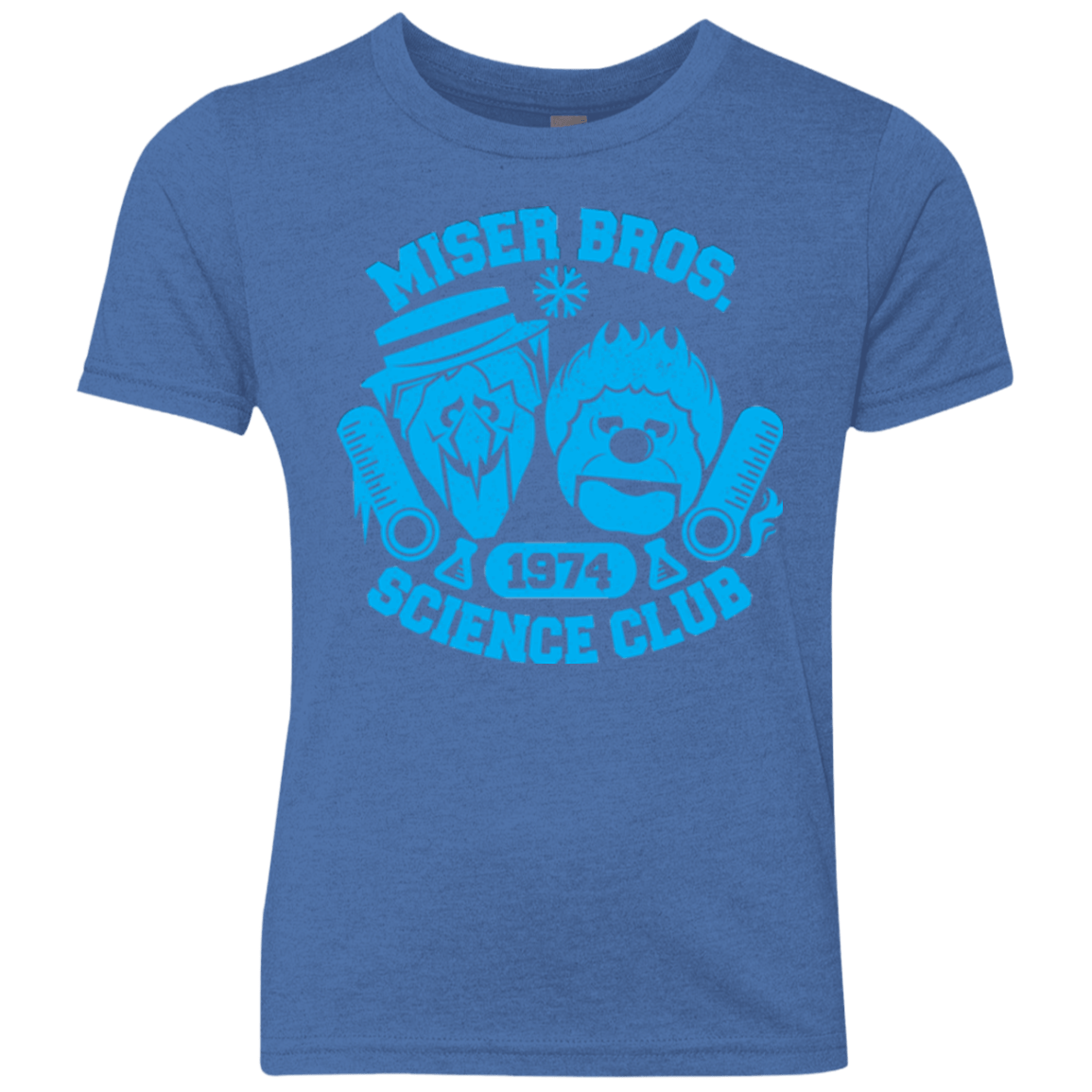 T-Shirts Vintage Royal / YXS Miser bros Science Club Youth Triblend T-Shirt