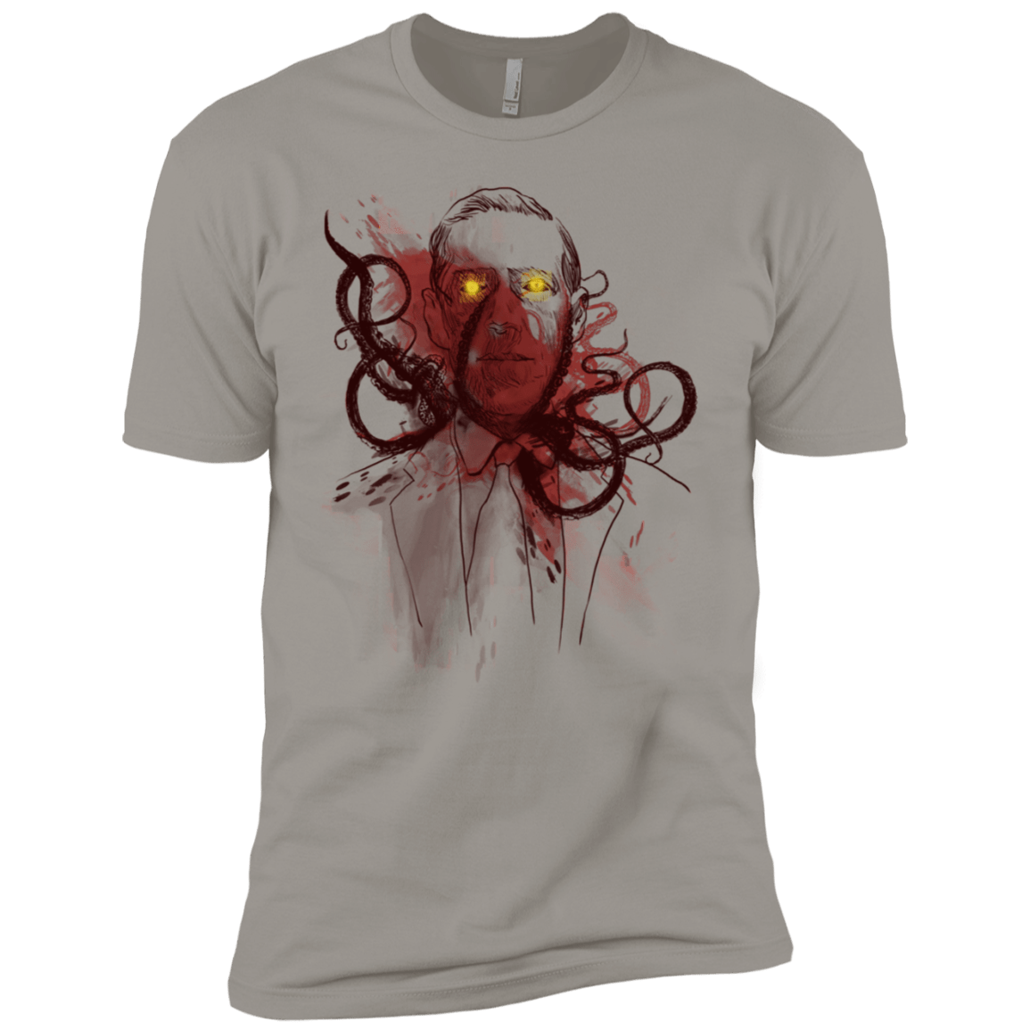 T-Shirts Light Grey / YXS Miskatoninked Boys Premium T-Shirt