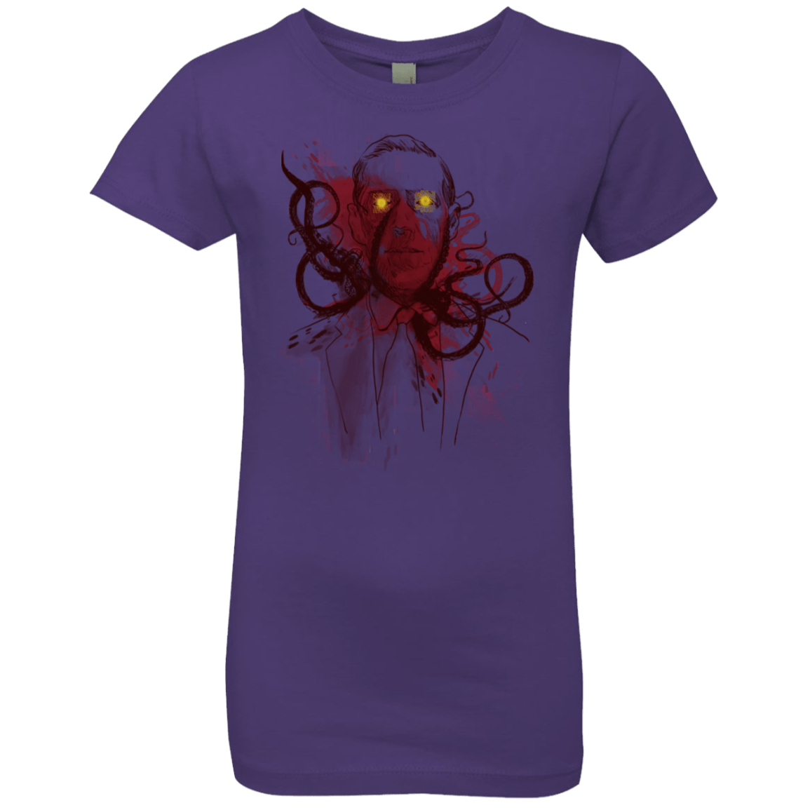 T-Shirts Purple Rush / YXS Miskatoninked Girls Premium T-Shirt