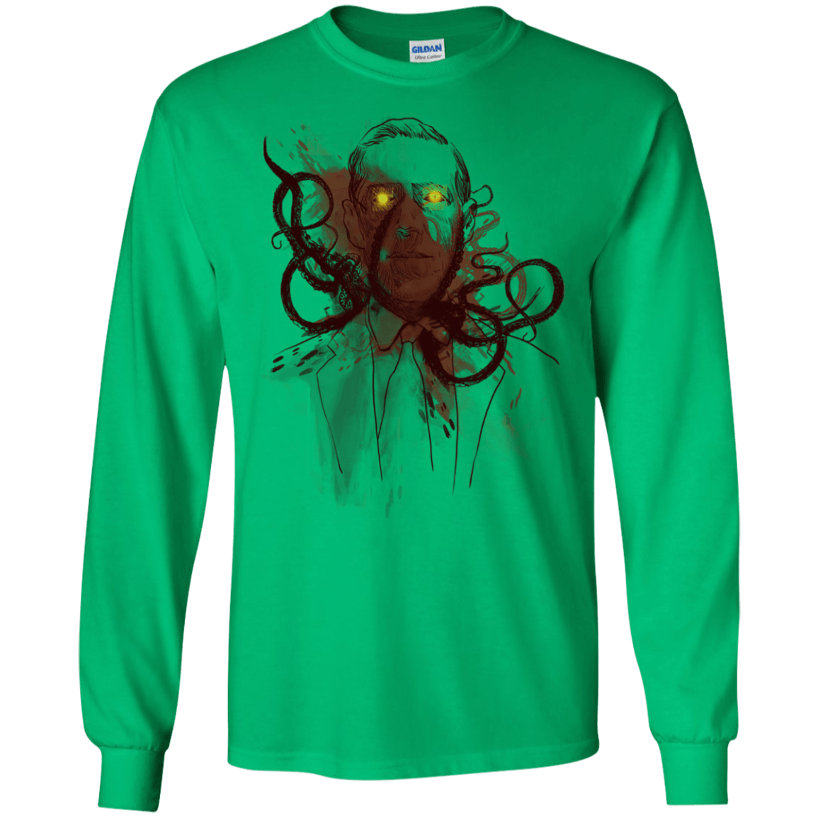 T-Shirts Irish Green / S Miskatoninked Men's Long Sleeve T-Shirt