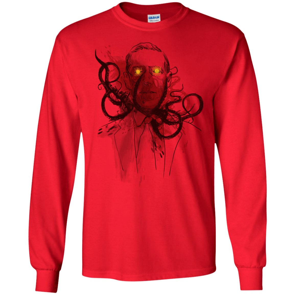 T-Shirts Red / S Miskatoninked Men's Long Sleeve T-Shirt