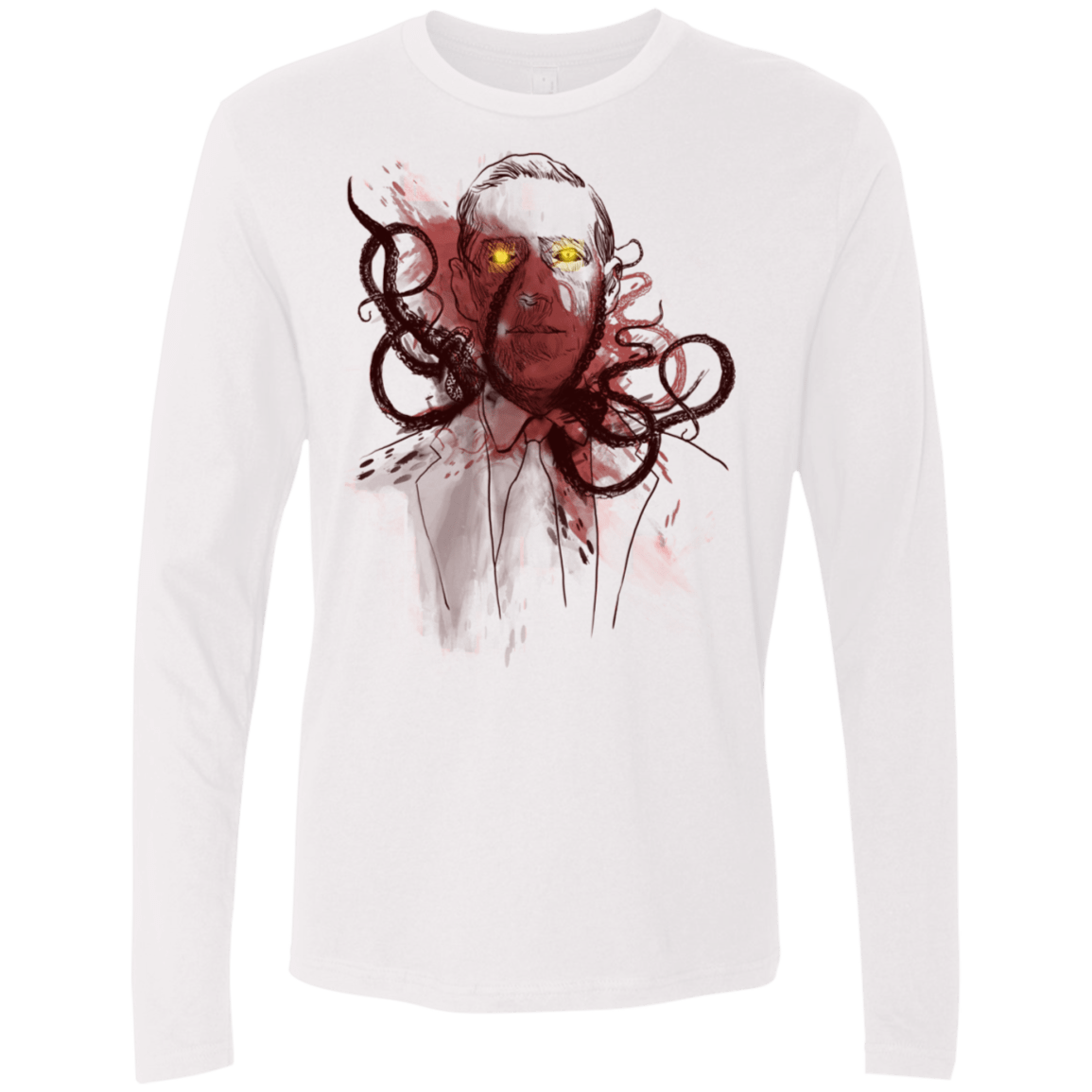 T-Shirts White / S Miskatoninked Men's Premium Long Sleeve