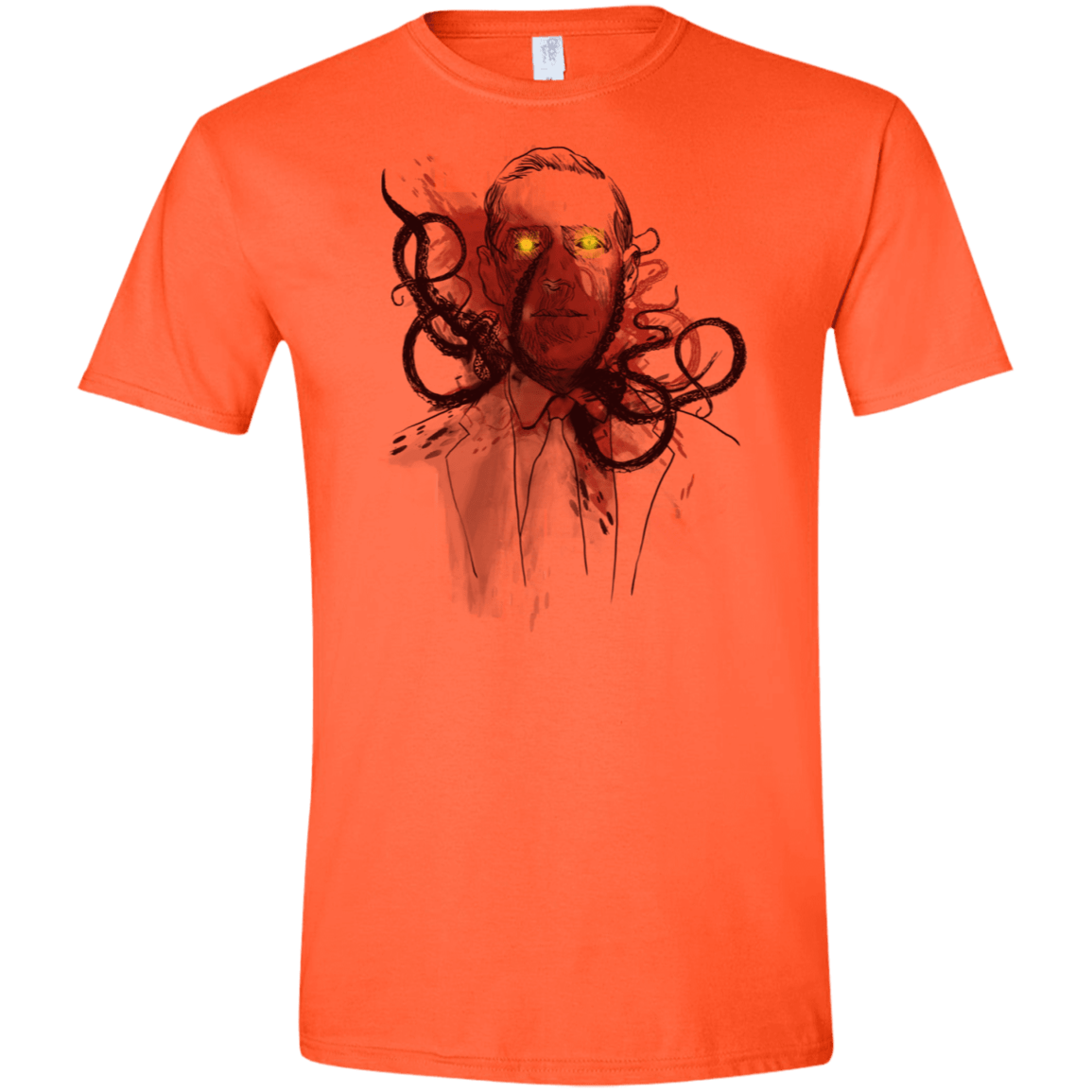 T-Shirts Orange / S Miskatoninked Men's Semi-Fitted Softstyle