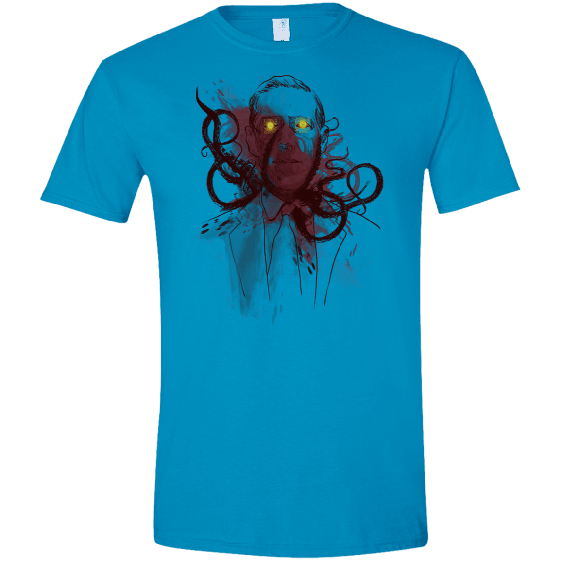 T-Shirts Sapphire / S Miskatoninked Men's Semi-Fitted Softstyle