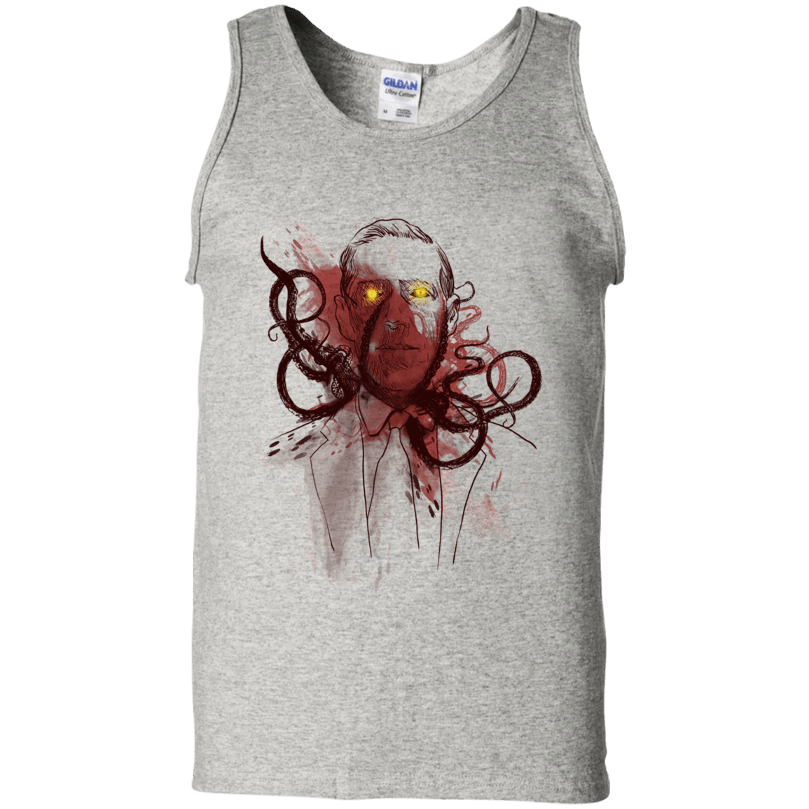 T-Shirts Ash / S Miskatoninked Men's Tank Top