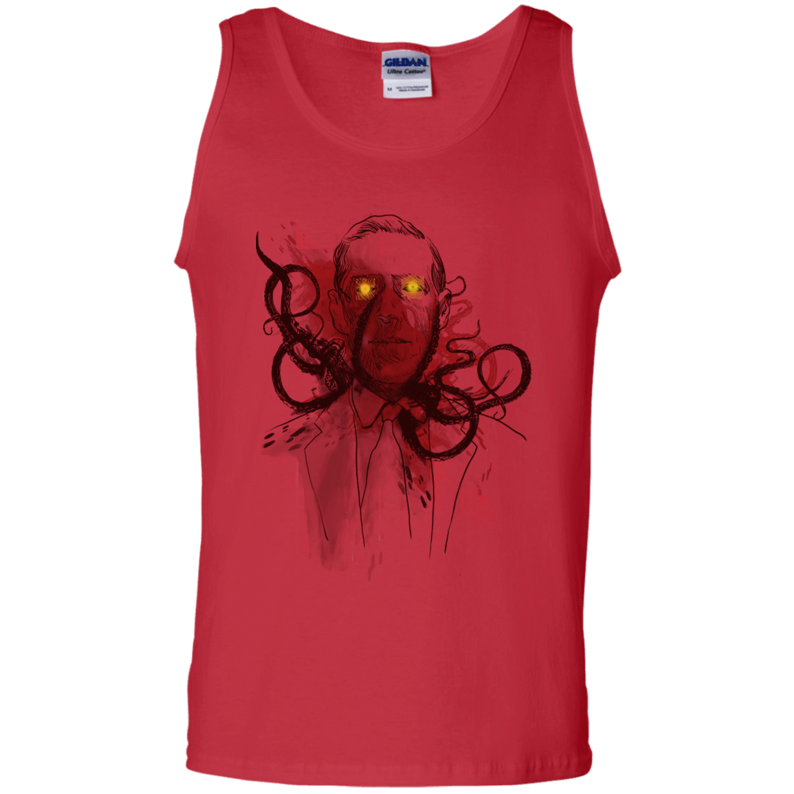 T-Shirts Red / S Miskatoninked Men's Tank Top