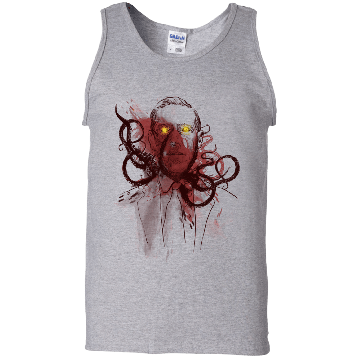 T-Shirts Sport Grey / S Miskatoninked Men's Tank Top