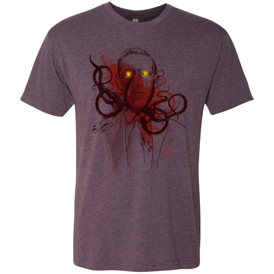 T-Shirts Vintage Purple / S Miskatoninked Men's Triblend T-Shirt
