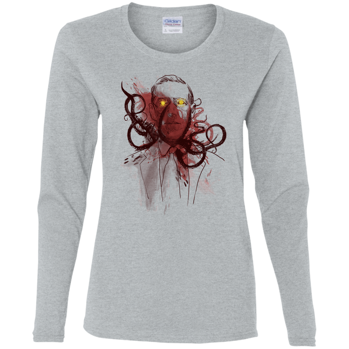 T-Shirts Sport Grey / S Miskatoninked Women's Long Sleeve T-Shirt