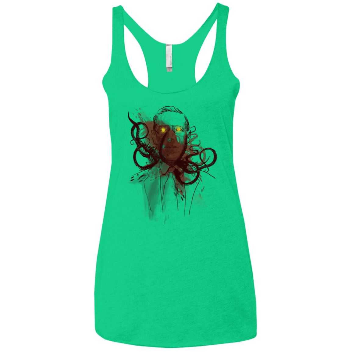 T-Shirts Envy / X-Small Miskatoninked Women's Triblend Racerback Tank