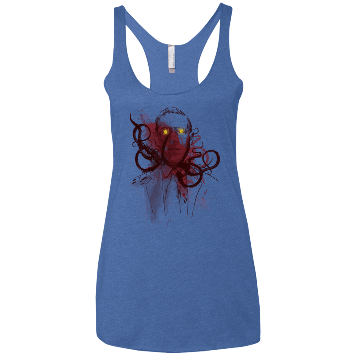 T-Shirts Vintage Royal / X-Small Miskatoninked Women's Triblend Racerback Tank