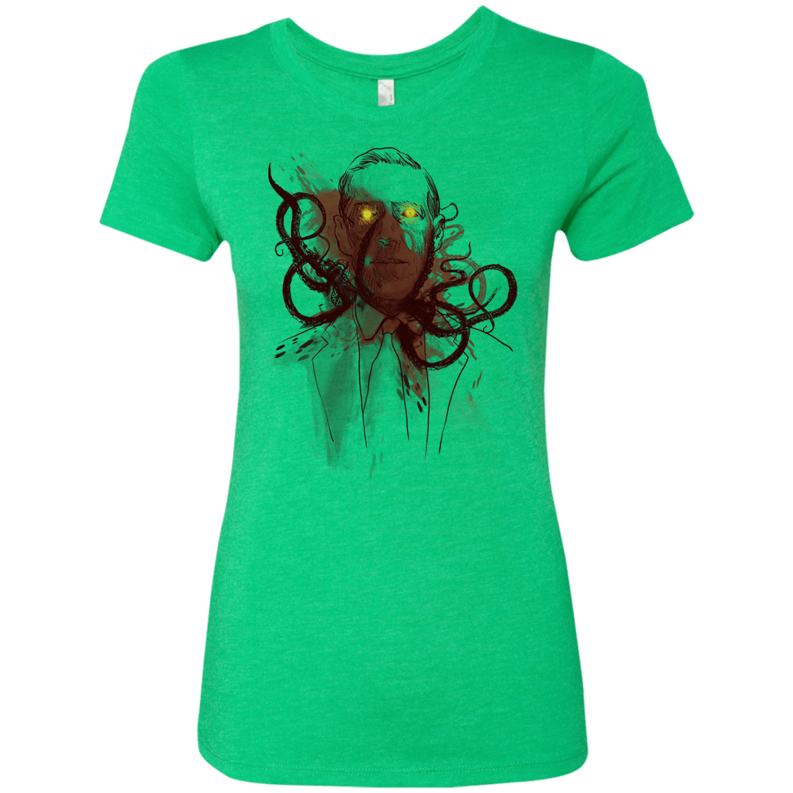 T-Shirts Envy / S Miskatoninked Women's Triblend T-Shirt