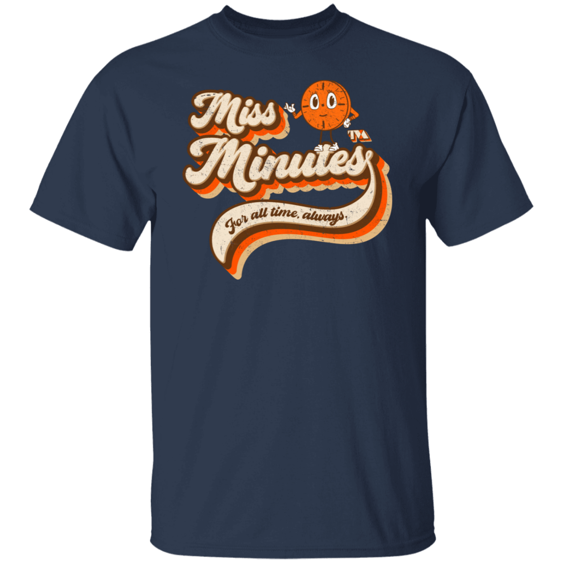 T-Shirts Navy / S Miss Minutes T-Shirt