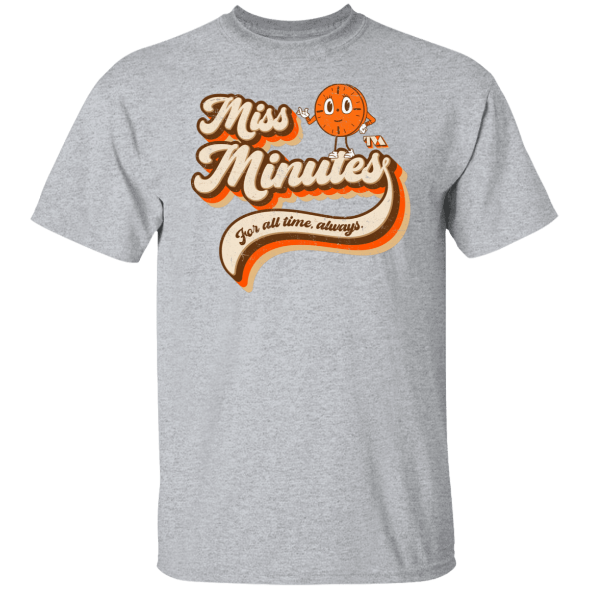 T-Shirts Sport Grey / S Miss Minutes T-Shirt