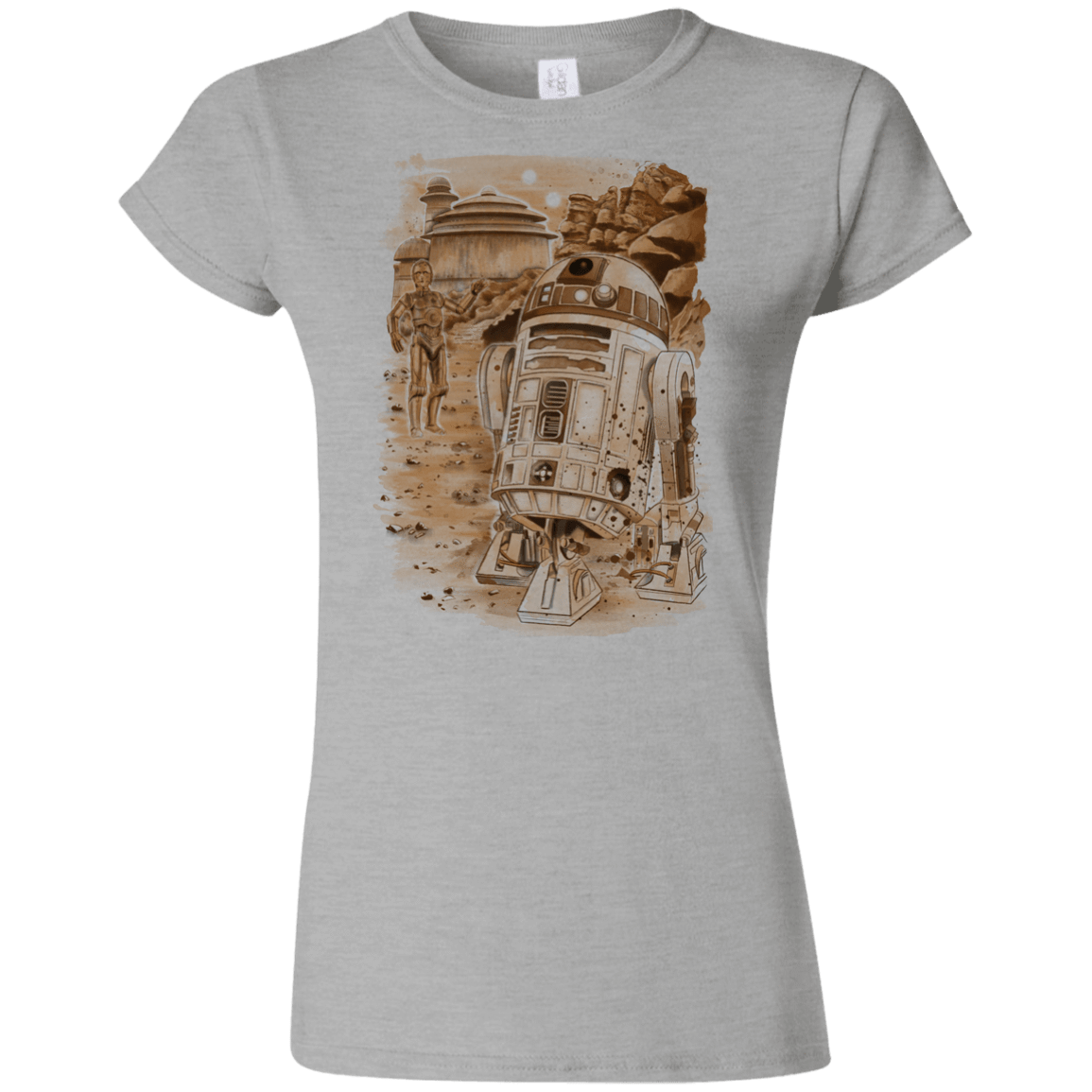 T-Shirts Sport Grey / S Mission to jabba palace Junior Slimmer-Fit T-Shirt