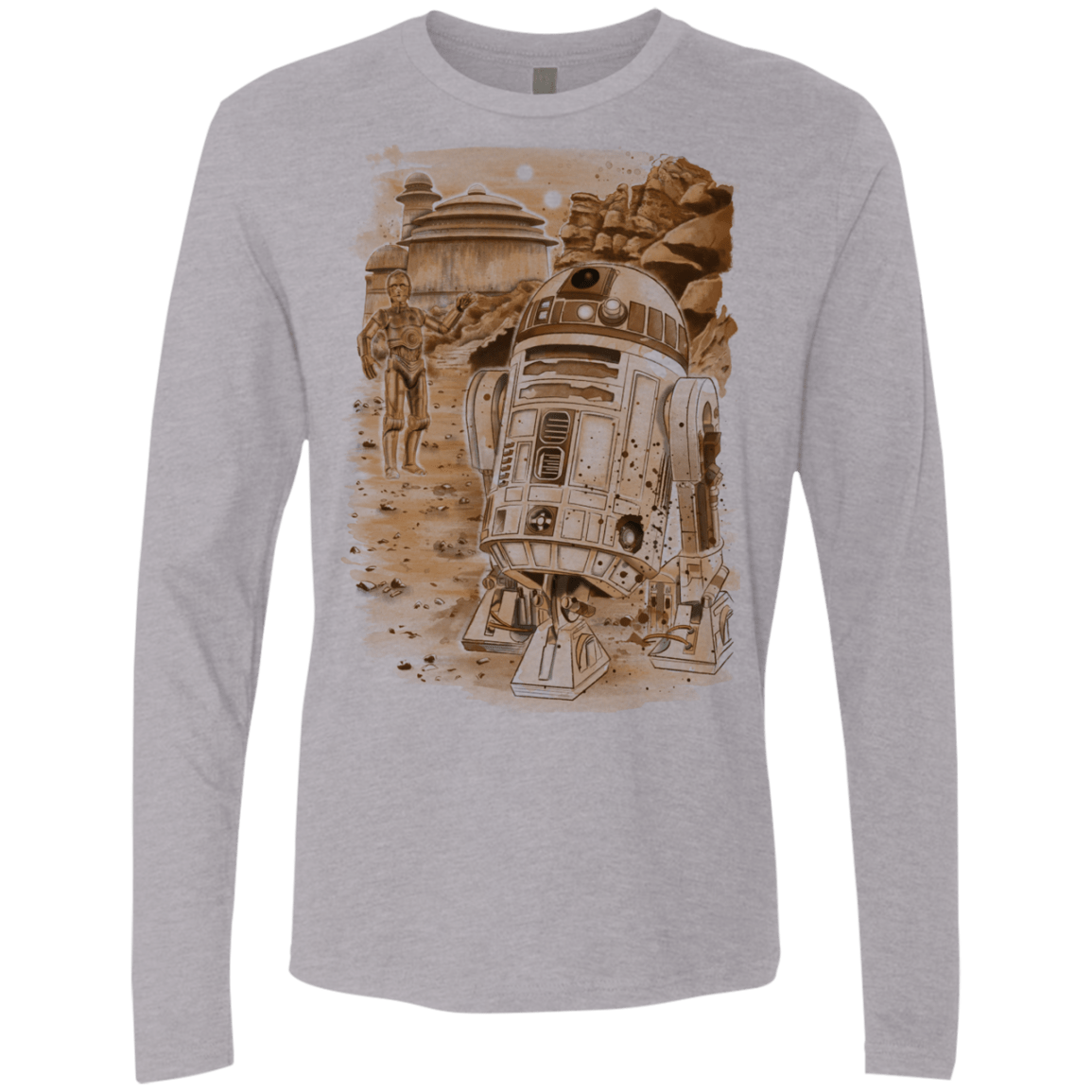 Mission to jabba palace Men's Premium Long Sleeve