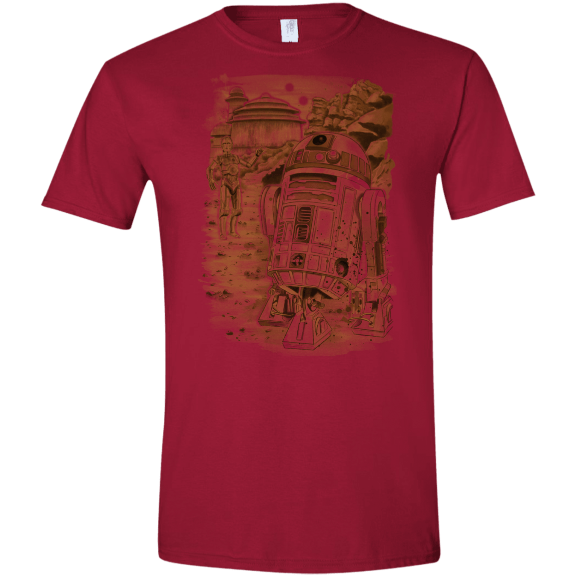 Mission to jabba palace Men's Semi-Fitted Softstyle