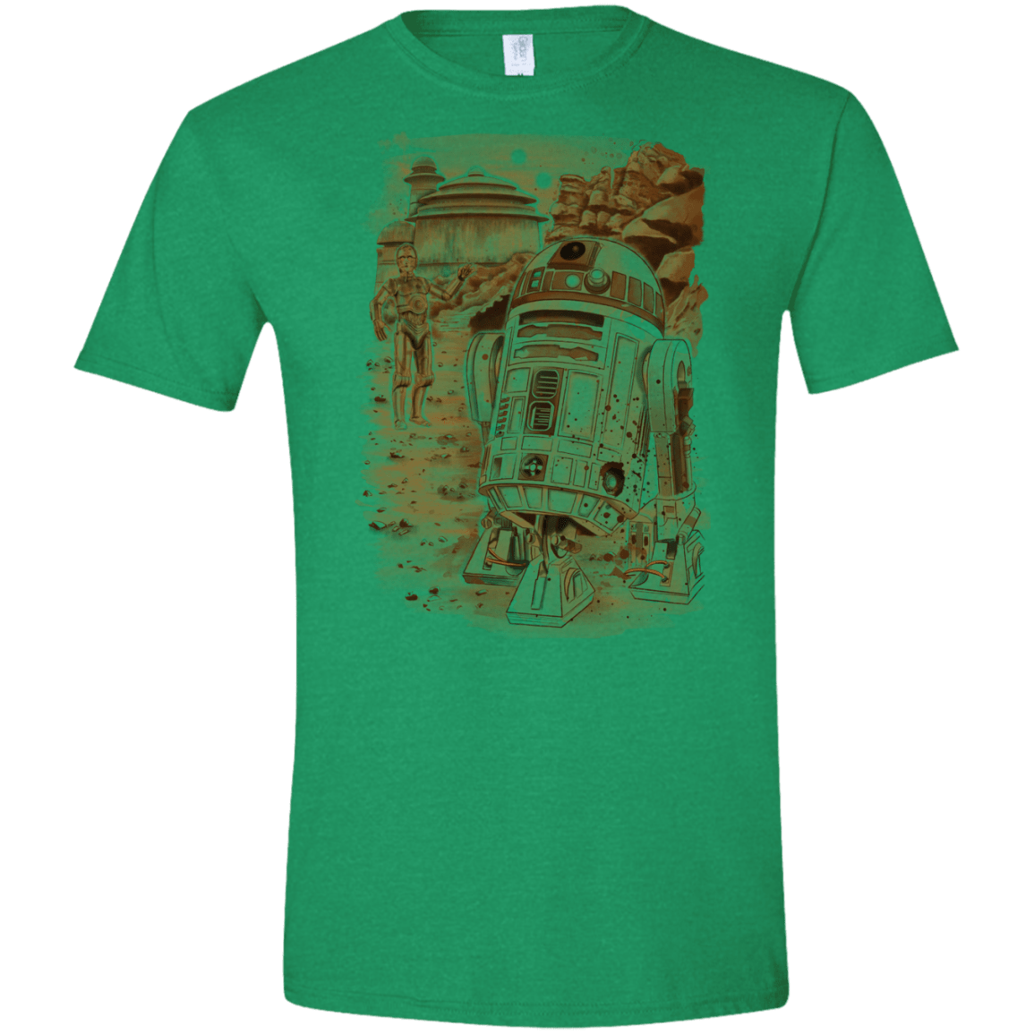 Mission to jabba palace Men's Semi-Fitted Softstyle