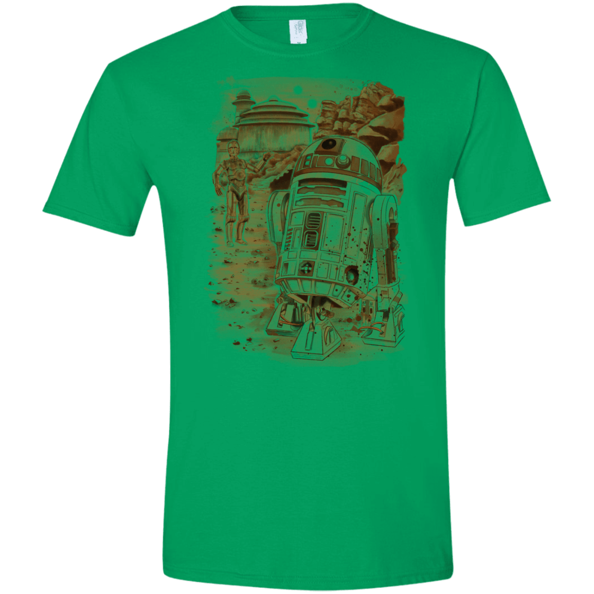 Mission to jabba palace Men's Semi-Fitted Softstyle