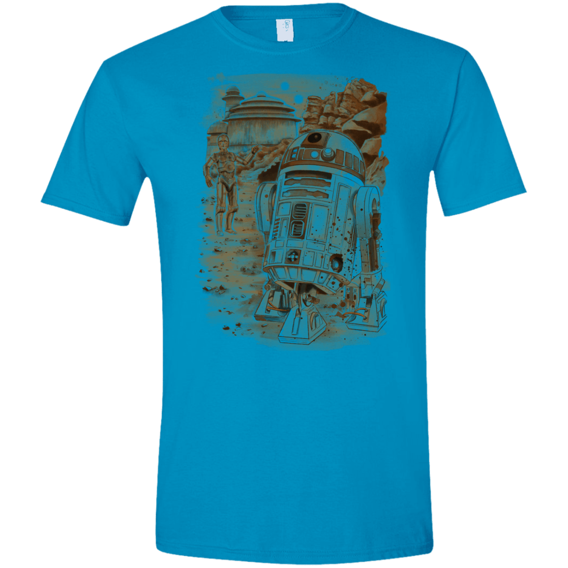 Mission to jabba palace Men's Semi-Fitted Softstyle