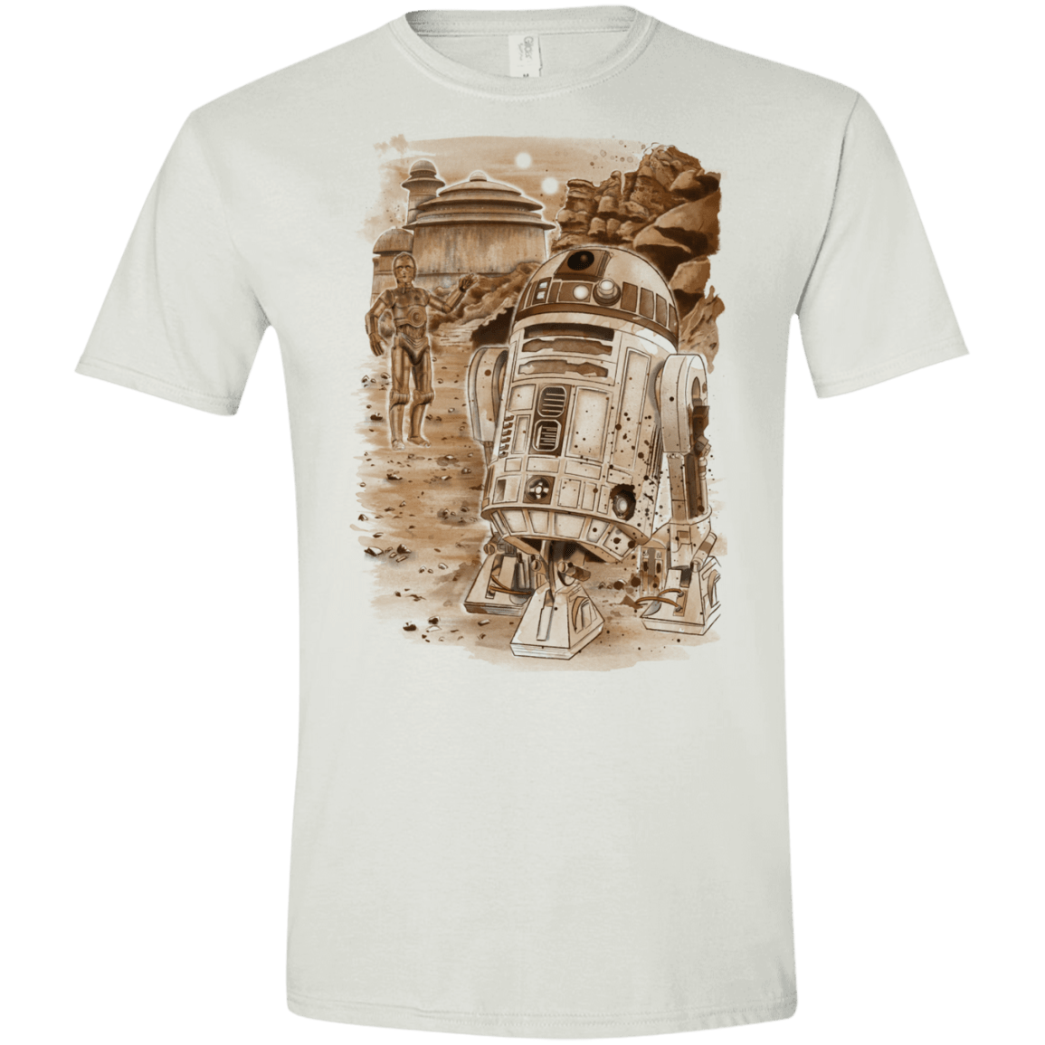 T-Shirts White / X-Small Mission to jabba palace Men's Semi-Fitted Softstyle