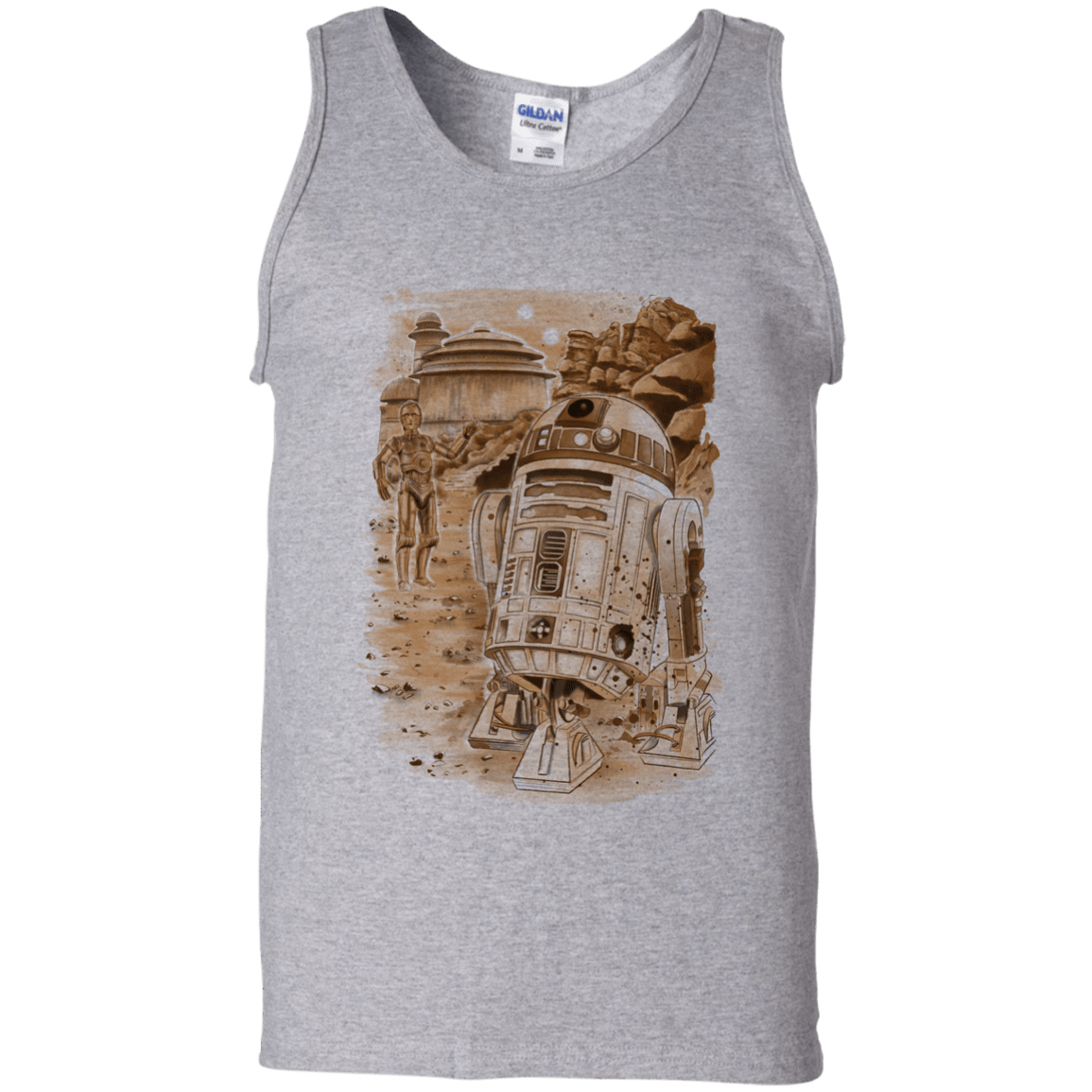 T-Shirts Sport Grey / S Mission to jabba palace Men's Tank Top