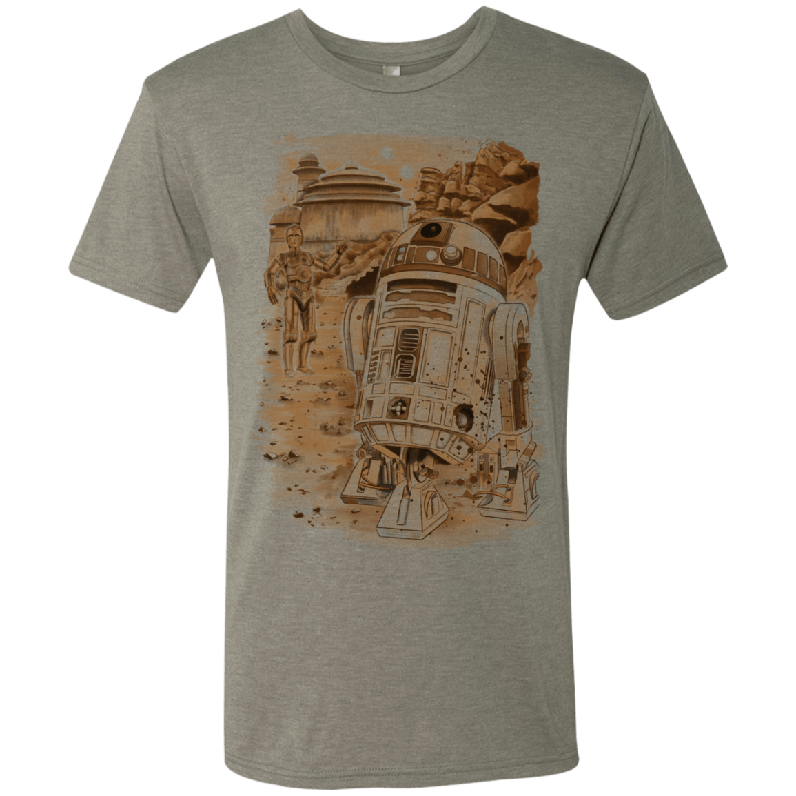 Mission to jabba palace Men's Triblend T-Shirt