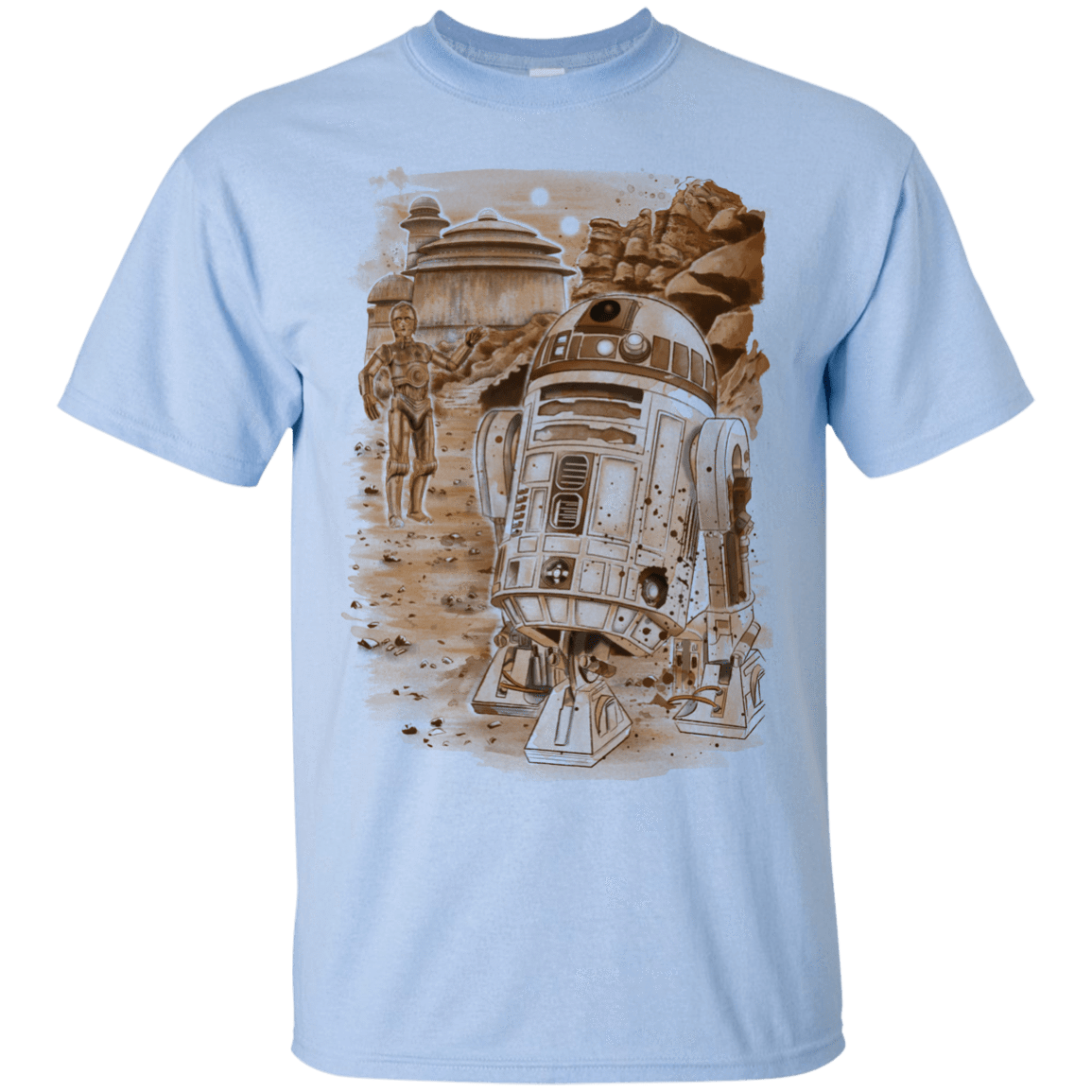 T-Shirts Light Blue / S Mission to jabba palace T-Shirt