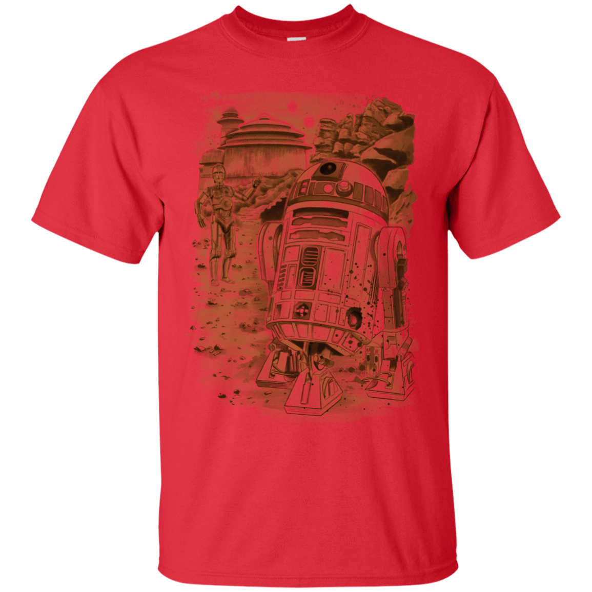 T-Shirts Red / S Mission to jabba palace T-Shirt
