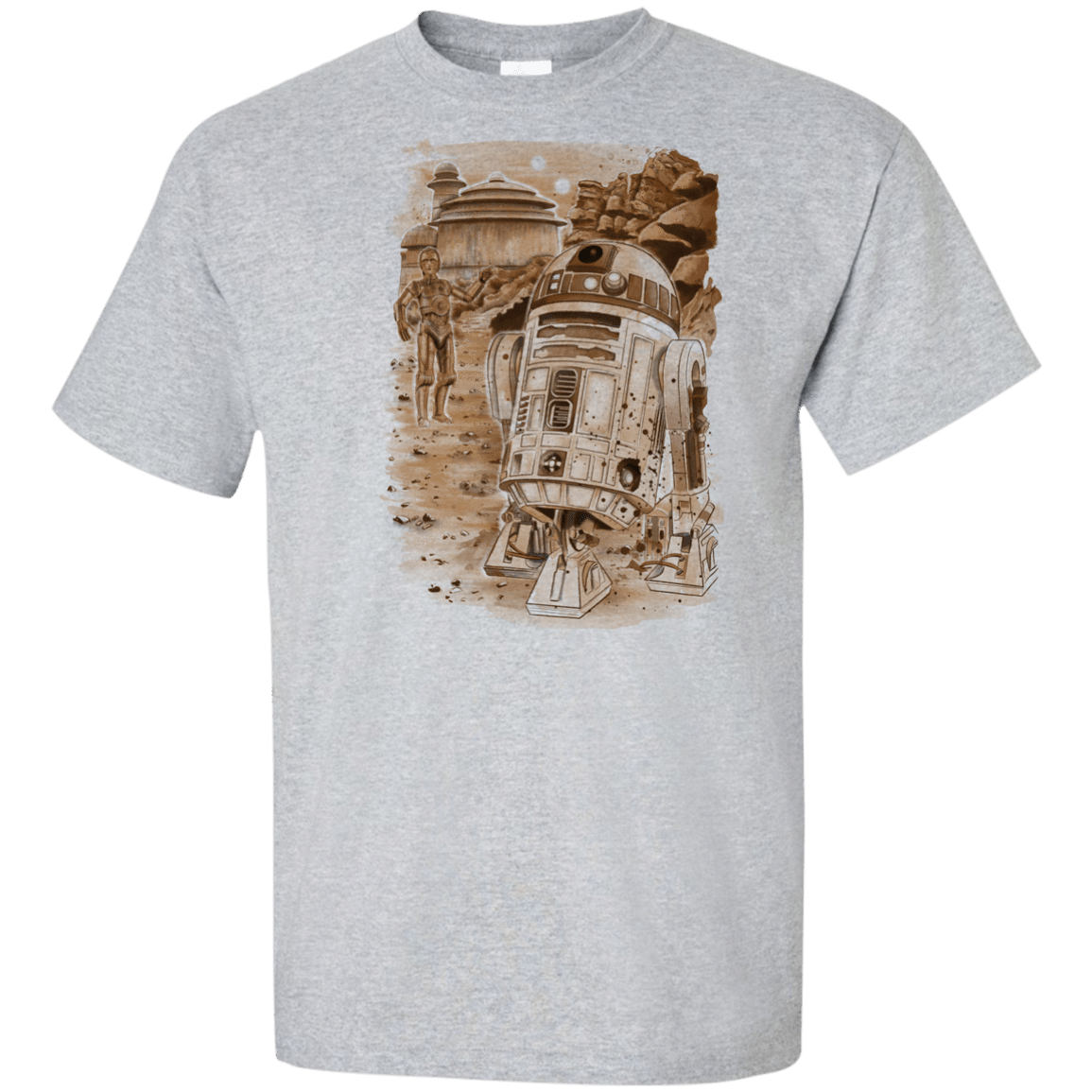 T-Shirts Sport Grey / XLT Mission to jabba palace Tall T-Shirt