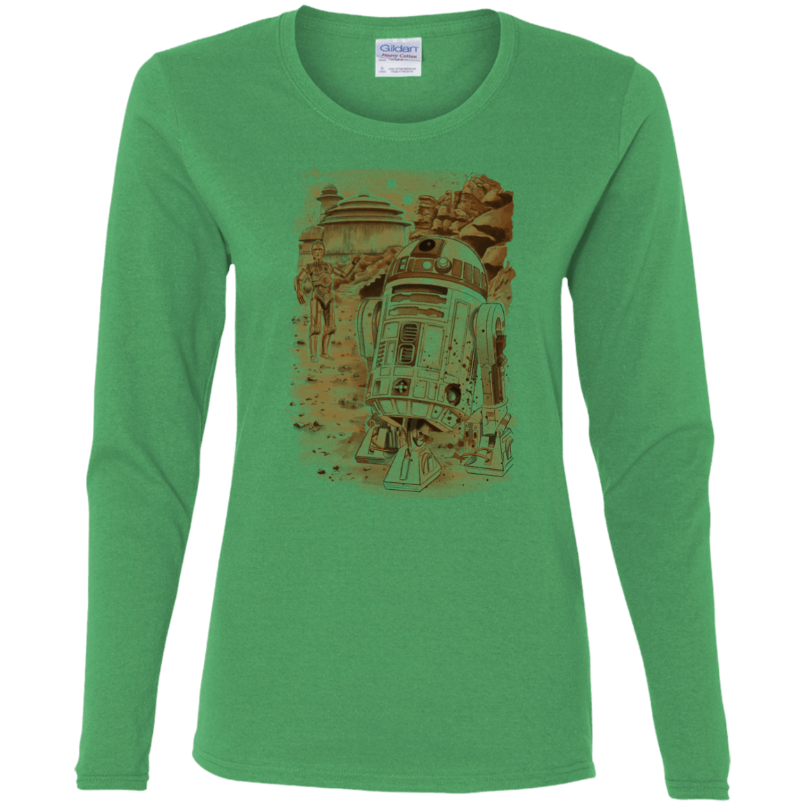 T-Shirts Irish Green / S Mission to jabba palace Women's Long Sleeve T-Shirt