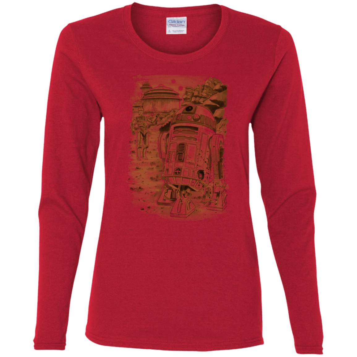Mission to jabba palace Women's Long Sleeve T-Shirt